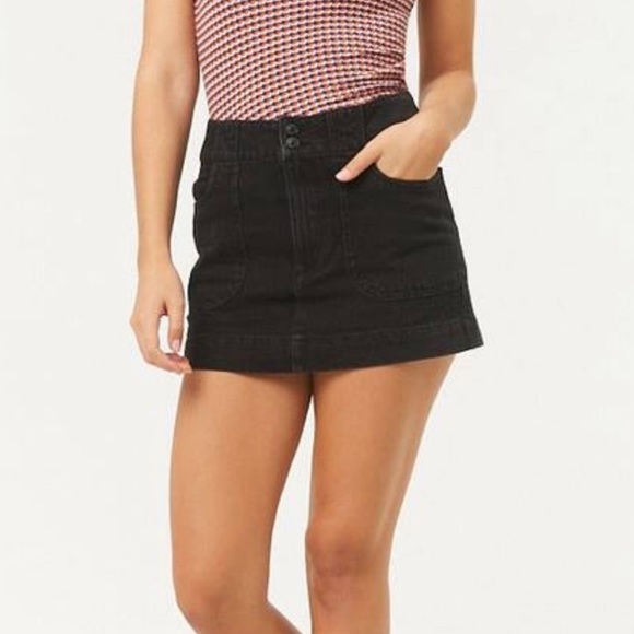 Forever 21 Black Skirt